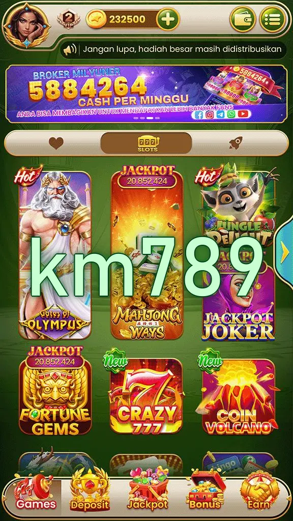 km789 Tangkapan Layar - APK Resmi